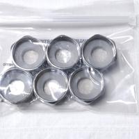 n. 6 tappi inox 304 da 1/2" pollice + guarnizione