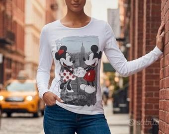 Maglia maniche lunghe  Disney new york M