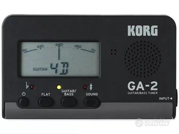 Accordatore per chitarra e basso KORG GA-2