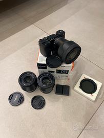 SONY A6000+3 obiettivi