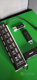 Splitter – pendrive - lettore di schede