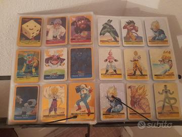 Dragonball carte laminate da collezione 