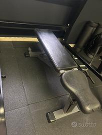 Panca professionale reclinabile