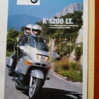 BMW K 1200 LT 2001 depliant moto italiano original
