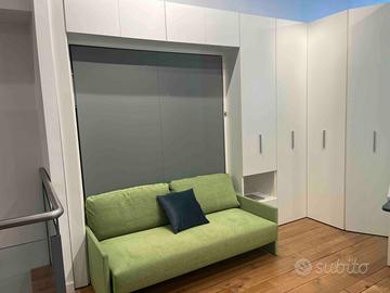 Svendita comp. con letto + divano a scomparsa