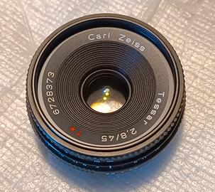  Contax Zeiss Tessar 45mm f2,8 pancake