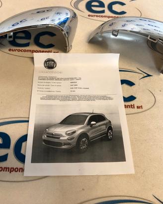 50903552 KIT CALOTTE CROMATE FIAT 500X NUOVE ORIGI