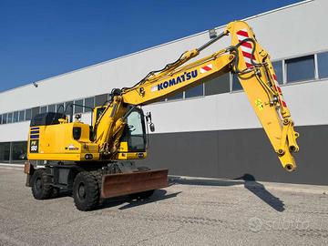 KOMATSU PW180 ESCAVATORE GOMMATO