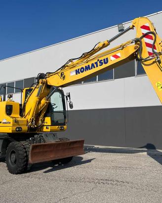 KOMATSU PW180 ESCAVATORE GOMMATO