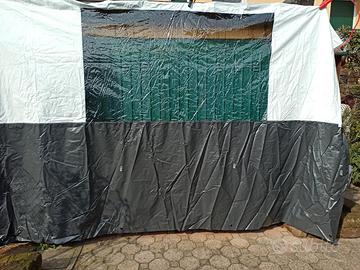 frontale in pvc per veranda da 4 metri 