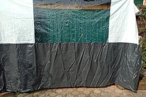 frontale in pvc per veranda da 4 metri 