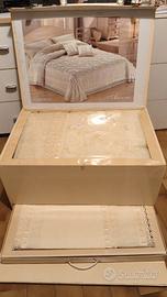 Corredo matrimoniale completo (6 pezzi) nuovo