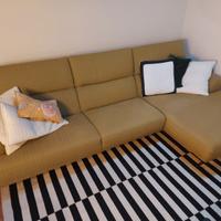 Divano Nicoline angolare con chaise longue