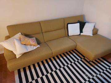 Divano Nicoline angolare con chaise longue