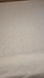 materasso matrimoniale  più rete con toghe 