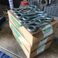 Golfare Occhiolo in acciaio da ponteggio 12x90