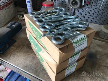 Golfare Occhiolo in acciaio da ponteggio 12x90