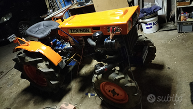 Trattorino Kubota b7000 completo di fresa