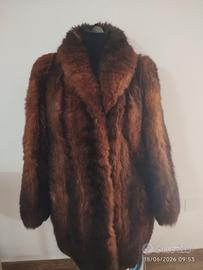 pelliccia vintage in opossum 