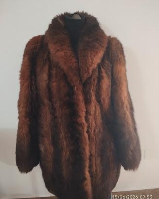 pelliccia vintage in opossum 