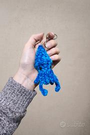 portachiavi calamaro uncinetto