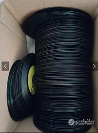 Lotto 100 Dischi in vinile 45 per uso artistico