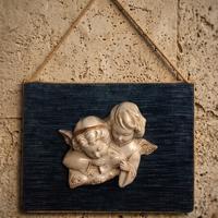 Quadro decorativo con angioletti 