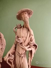 2 statuette cinesi