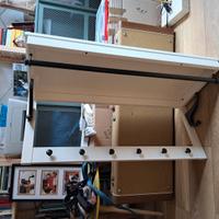 Panca scarpiera e attaccapanni ikea bianchi 