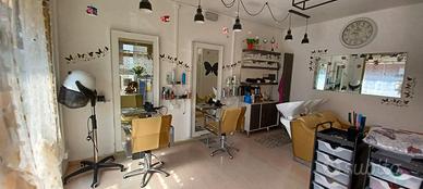 attrezzatura salone parrucchieri 