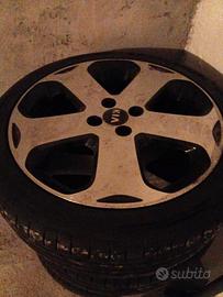 Gomme con cerchi lega n.4 marca KIA
