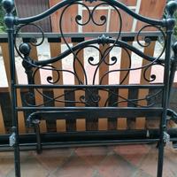 letto singolo ferro battuto 