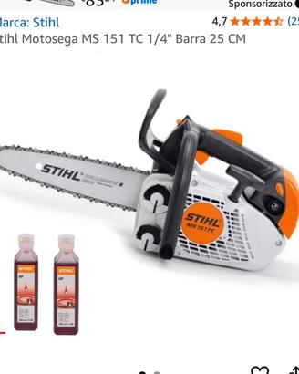 Motosega per potatura stihl