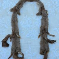 Colletto di ermellini chiari