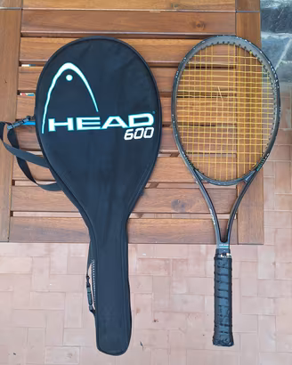 Racchetta Tennis Vintage HEAD 600 con Custodia