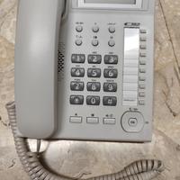 KX-TS880EXW Panasonic- Telefono con cavo, bianco

