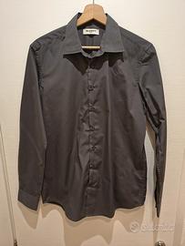 Camicia uomo grigio antracite Alcott