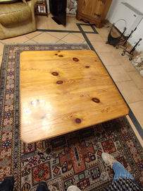 Tavolinetto salotto in legno