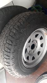 4 cerchi per Mitsubishi  e 2 gomme in omaggio