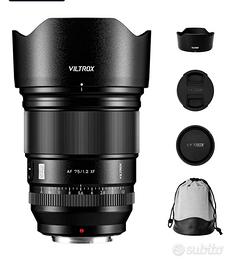 Obbietivo Viltrox 75mm 1.2f pro xmount fuji