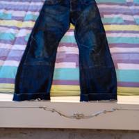 pantaloni jeans moto