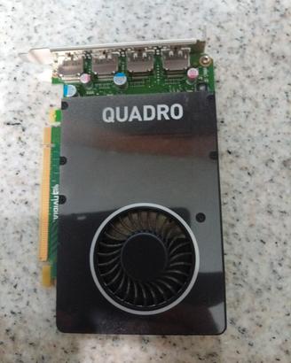 scheda video quadro m2000 ddr5 4GB
