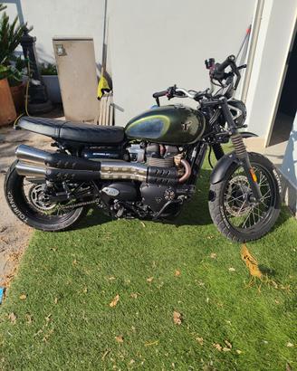 Triumph scrambler 900 Chrome edition
