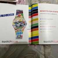 Orologio swatch white loop