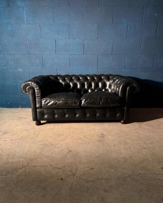 Coppia divani Chester Chesterfield Black british 