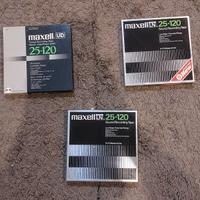 Nastro magnetico a bobina maxell Ln 25/120