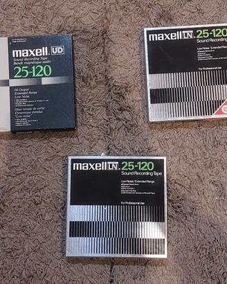 Nastro magnetico a bobina maxell Ln 25/120