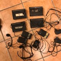 Blocco centraline varie radio microfoni da testare