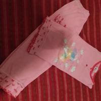 pigiama cotone leggero lungo 5/6 anni 