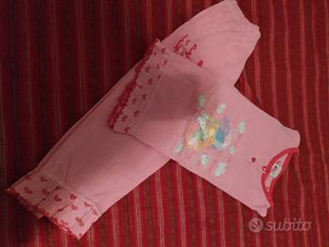 pigiama cotone leggero lungo 5/6 anni 